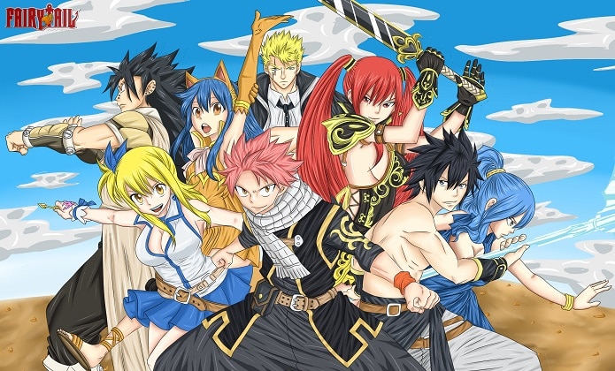 download anime fairy tail episode 1-175 sub indo